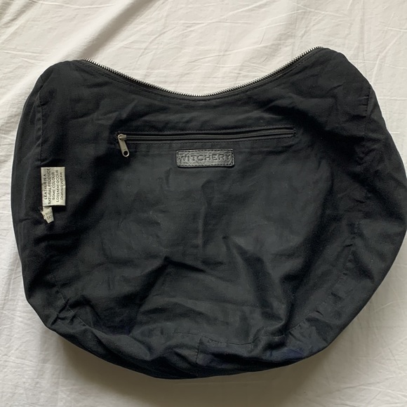 Witchery black leather hobo bag - Picture 8 of 8
